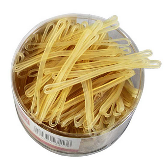 得力(Deli)3213优质橡皮筋/乳胶圈(筒装) 100克