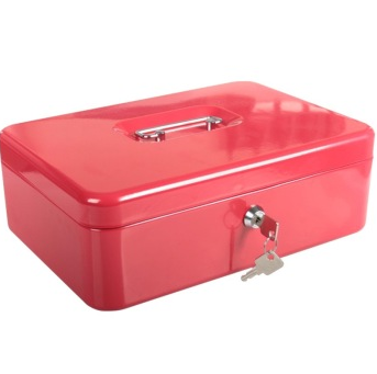 益而高（EAGLE） 8878 珍宝型手提金库 （300mm*217mm*100mm）