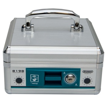 金隆兴（Glosen） B198 铝合金材质 钱箱 收银箱 手提金库