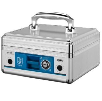 金隆兴（Glosen） B198 铝合金材质 钱箱 收银箱 手提金库