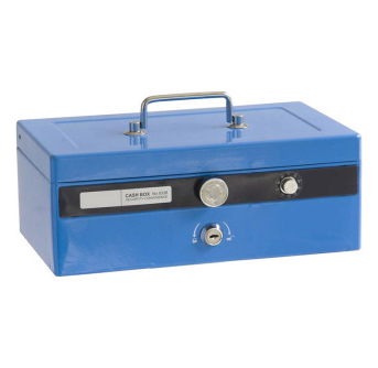 手提金库 收银箱 型钱柜 密码箱 财务印章整理盒 印章盒 KB8519-1191