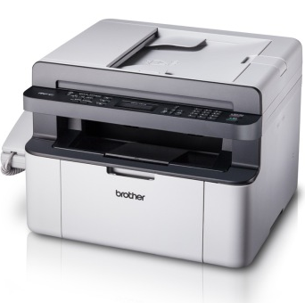 兄弟(brother)MFC-1819 黑白激光一体机(打印 复印 扫描 传真 电话手柄)