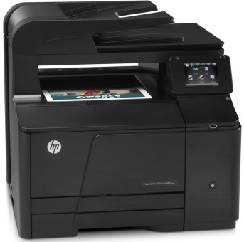 惠普(HP)LaserJet Pro 200 Colou MFPM276n彩色激光多功能一体机(打印 复印 扫描 传真)