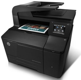 惠普(HP)LaserJet Pro 200 Colou MFPM276n彩色激光多功能一体机(打印 复印 扫描 传真)
