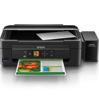 爱普生(EPSON)墨仓式L455 智能无线一体机(打印 复印 扫描 云打印 无线直连)