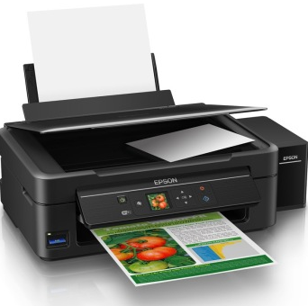 爱普生(EPSON)墨仓式L455 智能无线一体机(打印 复印 扫描 云打印 无线直连)