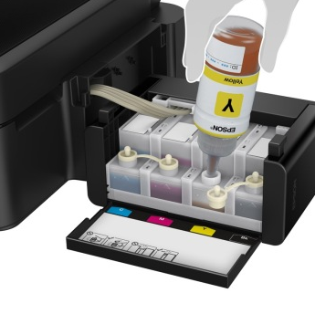 爱普生(EPSON)墨仓式L455 智能无线一体机(打印 复印 扫描 云打印 无线直连)