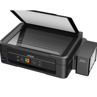 爱普生(EPSON)墨仓式L455 智能无线一体机(打印 复印 扫描 云打印 无线直连)