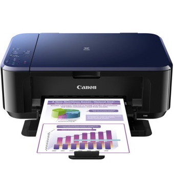 佳能(Canon) E568 经济彩色喷墨无线一体机 (打印 复印 扫描 自动双面)