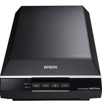 爱普生 Perfection V600 Photo 平板扫描仪(A4,带透扫)