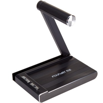 方正（Founder）Q5高清摄像头 快速识别管理 迷你掌上型名片扫描仪