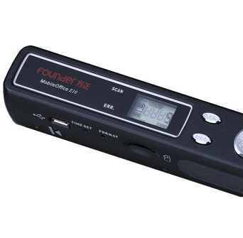 方正（Founder）便携式扫描仪 Z10 磨砂黑