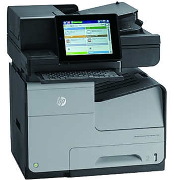 惠普 Officejet Enterprise MFP X585Z 彩色喷墨多功能一体机(B5L06A) A4 （打印、复印、扫描、传真、有线网络、双面）