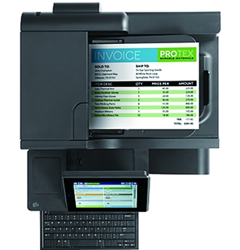 惠普 Officejet Enterprise MFP X585Z 彩色喷墨多功能一体机(B5L06A) A4 （打印、复印、扫描、传真、有线网络、双面）