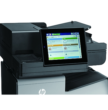 惠普 Officejet EnterpriseMFP X585f 彩色喷墨多功能一体机(B5L05A) A4 （打印、复印、扫描、传真、有线网络、双面）