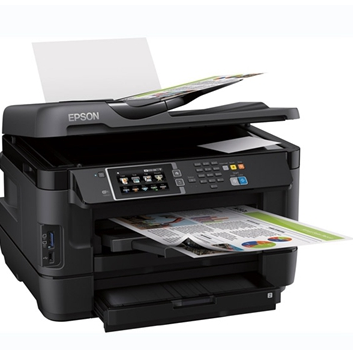 爱普生 WF-7621 全能彩色商务复印喷墨一体机 A3+ （打印、复印、扫描、传真、网络、双面）