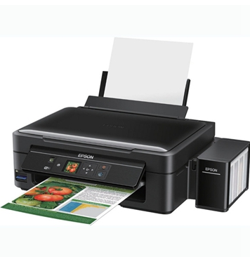 爱普生 L455 墨仓式智能无线一体机 A4 (打印、复印、扫描、网络、云打印）