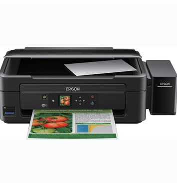 爱普生 L455 墨仓式智能无线一体机 A4 (打印、复印、扫描、网络、云打印）