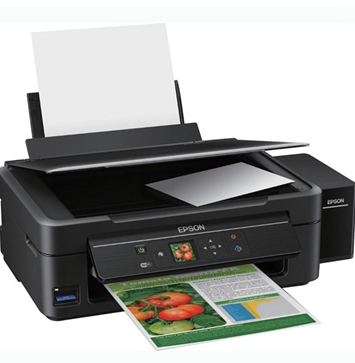 爱普生 L455 墨仓式智能无线一体机 A4 (打印、复印、扫描、网络、云打印）