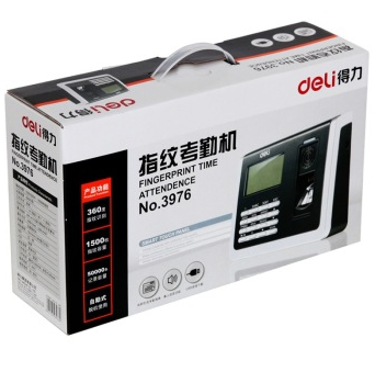 得力(deli) 3976 高灵敏度指纹考勤机