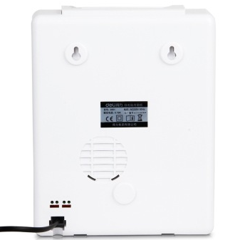 得力(deli)3951 微电脑纸卡考勤机 可连续打卡50万次