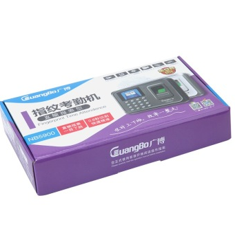 广博（GuangBo） NB5900 直输报表极速精准型指纹考勤机 