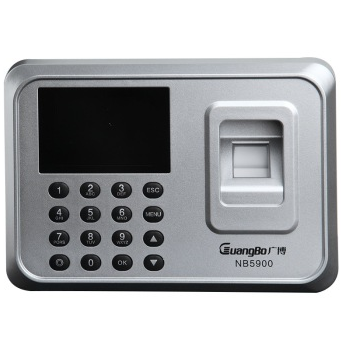 广博（GuangBo） NB5900 直输报表极速精准型指纹考勤机 