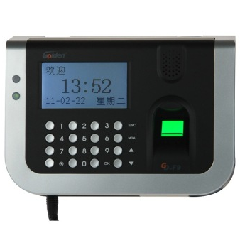 金典(GOLDEN)GD-F9 指纹考勤机(黑色)