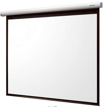 美视 120寸 4:3 电动遥控 投影幕布 白色