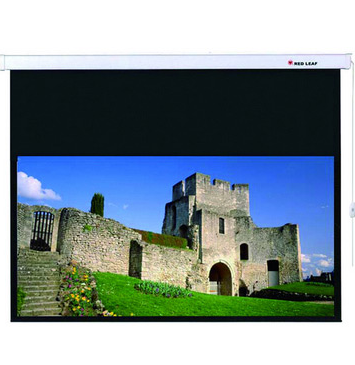 红叶 150寸 16:9 电动遥控 投影幕布