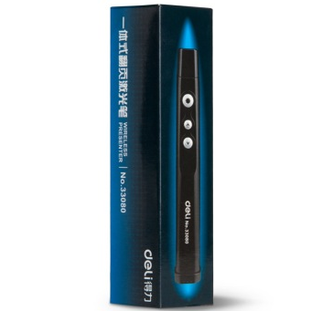 得力（deli） 33080 一体式可翻页激光笔/PPT教学遥控教鞭