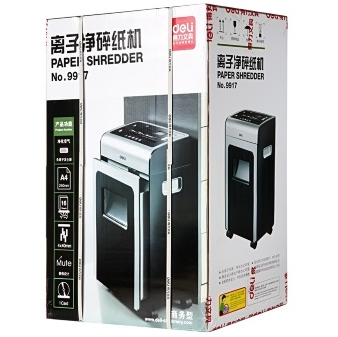 得力(deli)9917 高端空气净化多功能碎纸机