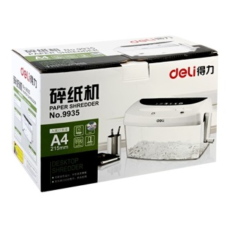 得力(deli) 9935 手摇式经济型多功能碎纸机