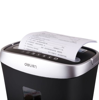 得力（deli）33103 个人办公家用碎纸机（碎6张A4纸/3级保密/超静音）