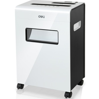 得力(deli)9911 平板系列碎纸机(可碎光盘可碎卡S3级保密超国标静音标准)