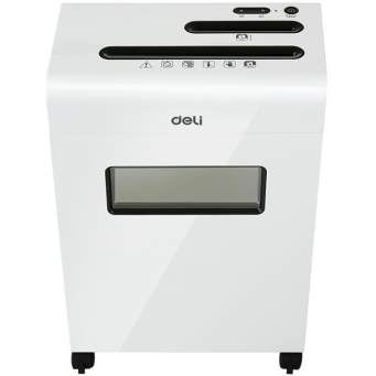 得力(deli)9911 平板系列碎纸机(可碎光盘可碎卡S3级保密超国标静音标准)