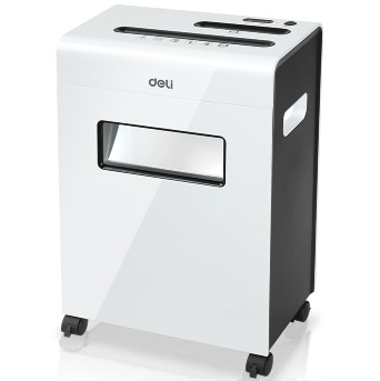 得力(deli)9911 平板系列碎纸机(可碎光盘可碎卡S3级保密超国标静音标准)