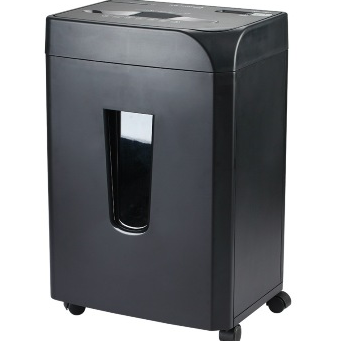 齐心（COMIX）S338 多功能静音办公电动碎纸机 黑色