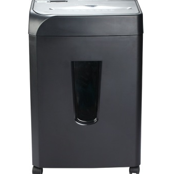 齐心（COMIX）S338 多功能静音办公电动碎纸机 黑色