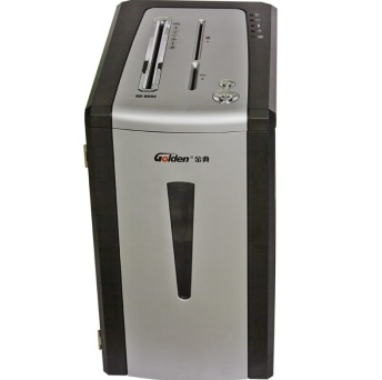 金典（GOLDEN）GD-9502 碎纸机（一次性碎纸8张，三入口，触摸保护）（黑色