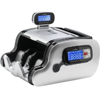 康亿（KONYEE） JBYD-Q668B 银行专用全智能语音报警双屏点钞机验钞机