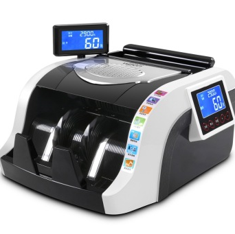 惠朗（huilang）HL-ML600B(C) 银行专用智能语音报警点钞机 双屏显示 带USB升级