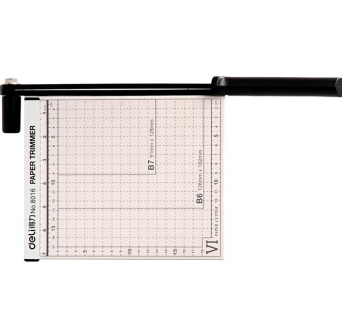 得力(deli) 8016 钢质切纸机/切纸刀/裁纸刀/裁纸机 200mm*180mm