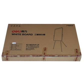 得力(deli)7892 三脚架白板附超宽纸夹600mm×900mm