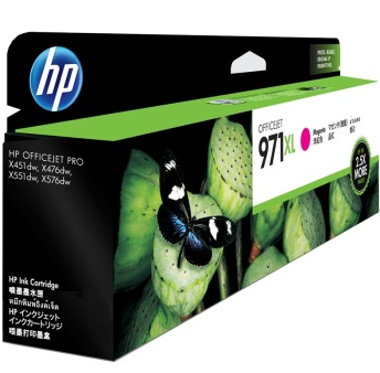 惠普（HP） CN627AA 971XL 超大号 Officejet 品红墨盒 （适用X451dn/X451dw/X551dw/X476dn/X476dw/X57