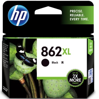 惠普（HP）CN684ZZ 862XL号高容黑色墨盒（适用B8558 C5388 D5468 D5460 7510 6510 5510 c309a）