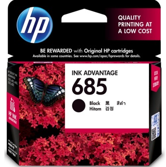 惠普（HP）CZ121AA 685黑色墨盒 （适用 HP DeskJet 3525/4615/4625/5525）