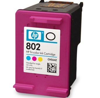 惠普（HP）CH564ZZ 802彩色墨盒（适用Deskjet1050 2050 1000 2000 1010 1510）