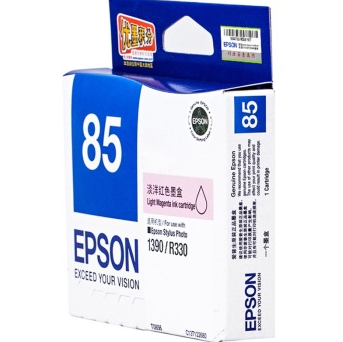 爱普生（Epson）T0856(T1226) 淡洋红色墨盒 C13T122680（适用PHOTO 1390 R330)