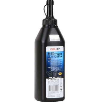 得力（deli） DLH-F2612A 超黑碳粉/墨粉 （适用惠普1010 1012 1015 1020 3050 M1005 M1319f佳能2900/3000）